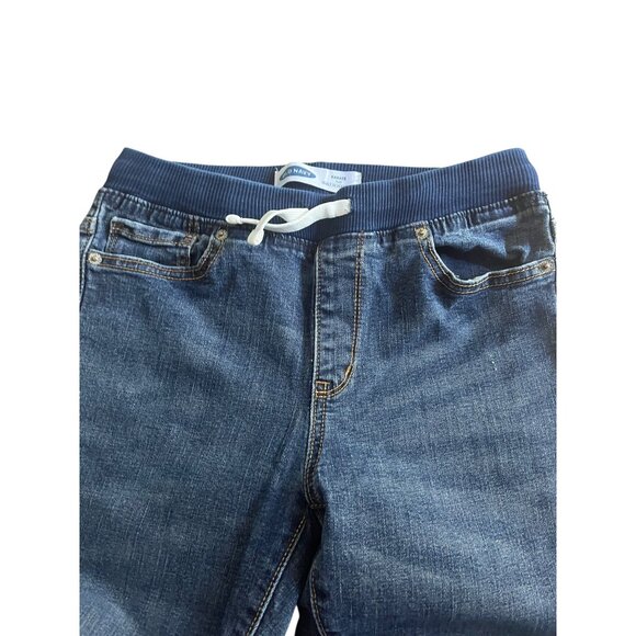 Old Navy Boys L Karate Stretch Slim Denim Jeans Built in Flex‎ Cotton Casual - Picture 2 of 5